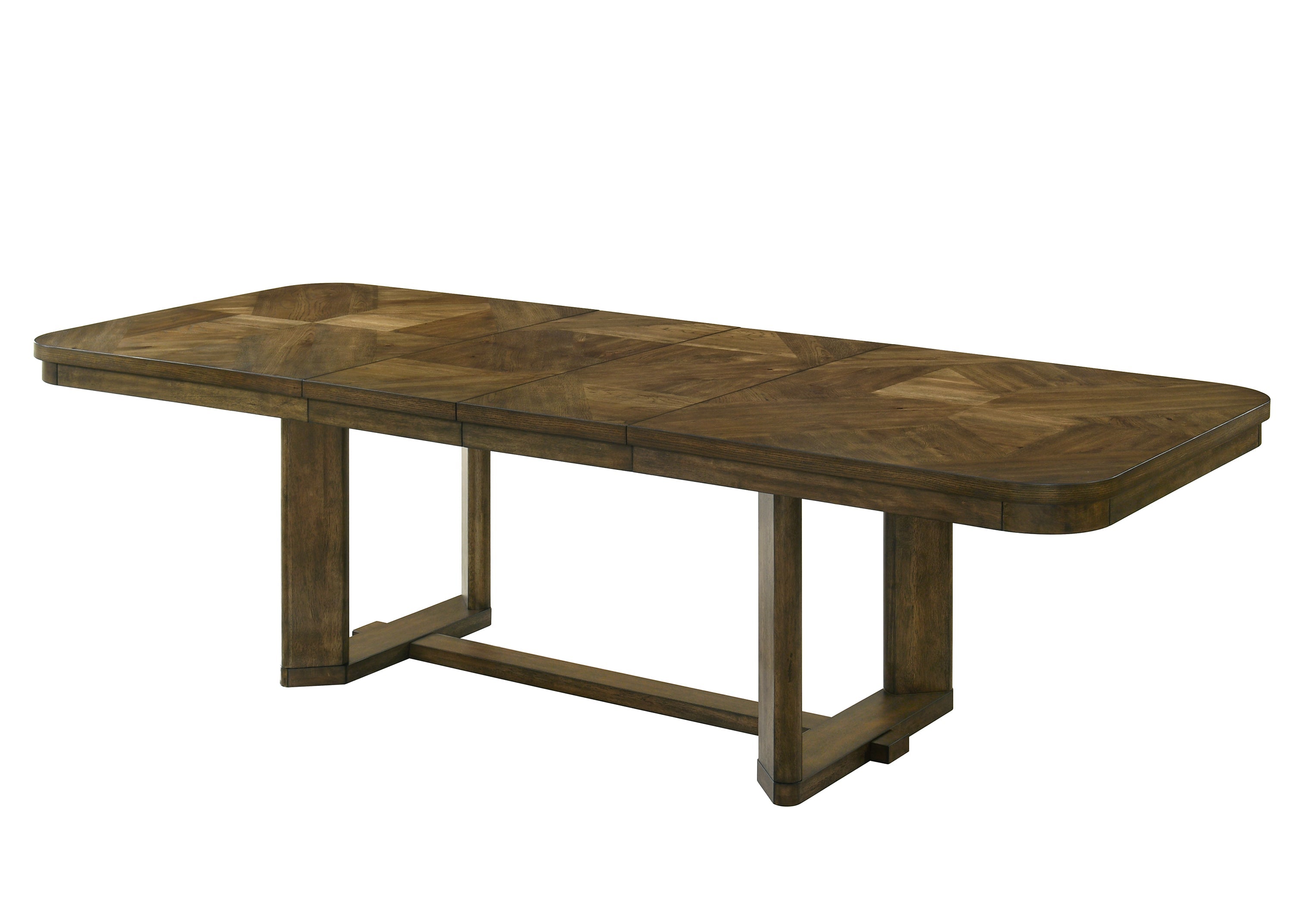 Broadmoor Brown Extendable Dining Set from Crown Mark - Luna Furniture