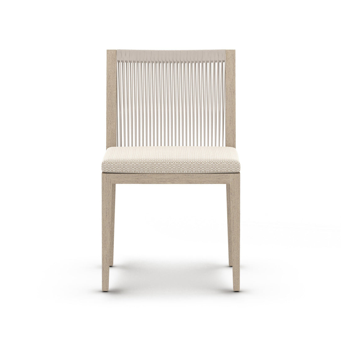 Sherwood Outdoor Dining Chair, Washed Brown in Faye Sand