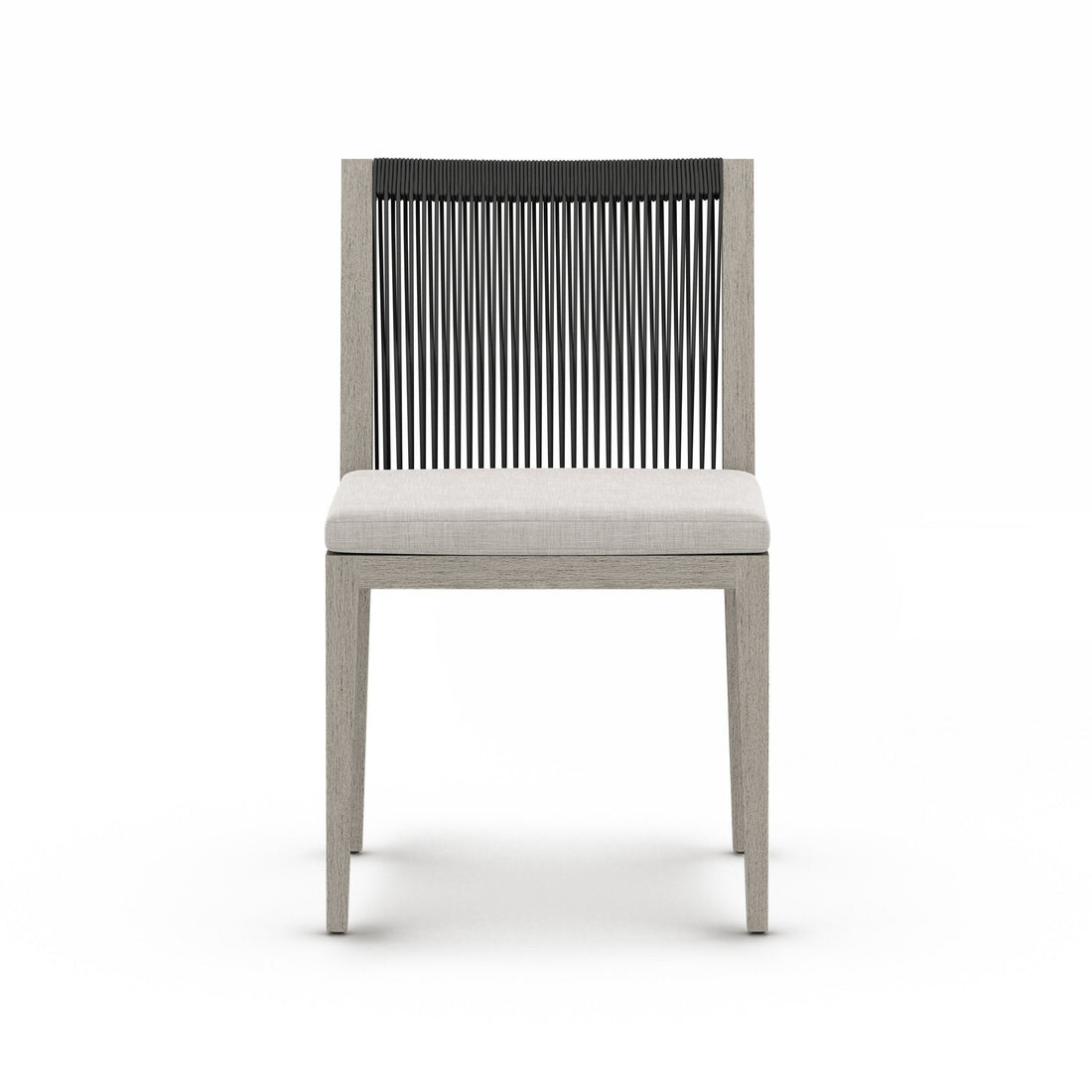 Sherwood Outdoor Dining Chair, Weathered Grey in Venao Grey