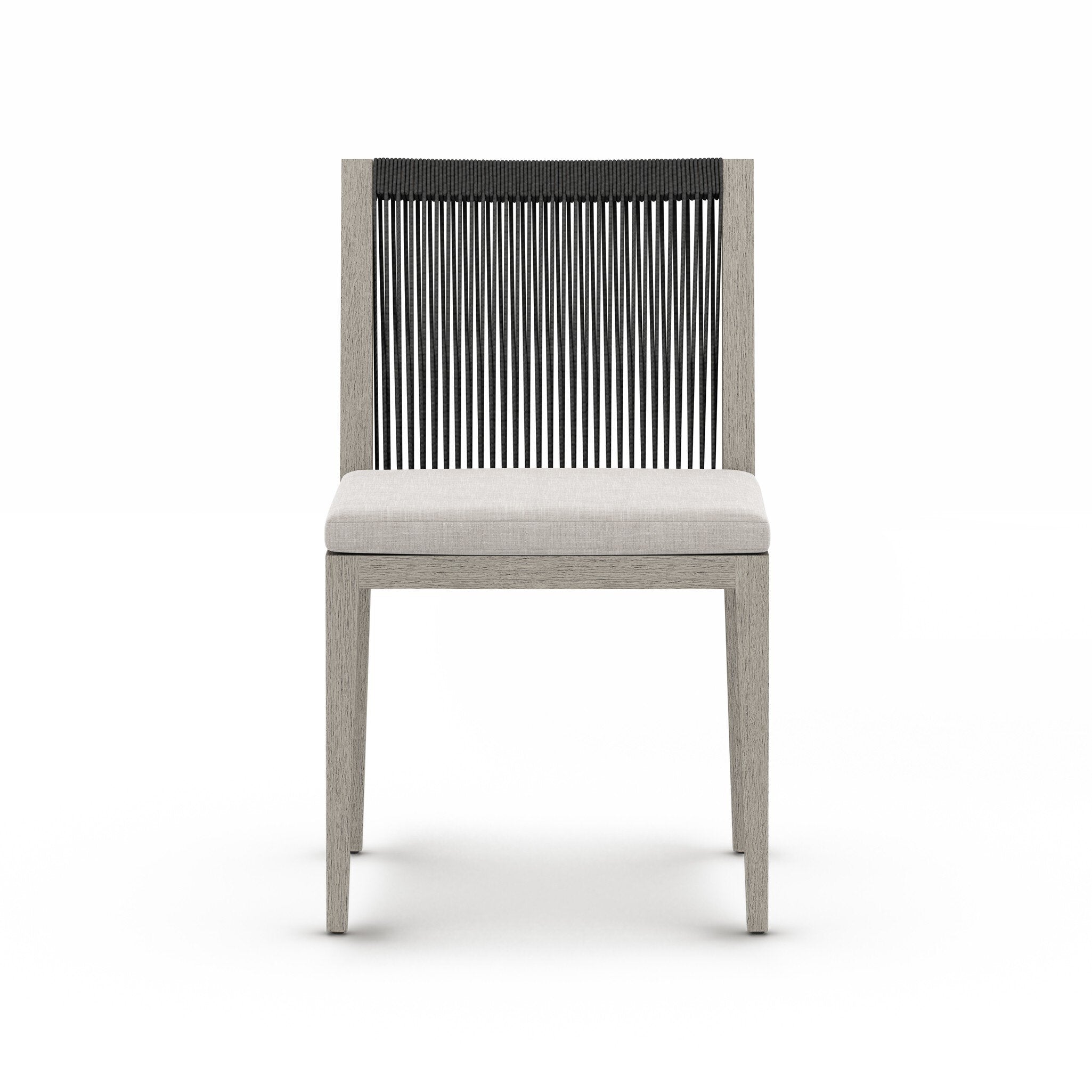 Sherwood Outdoor Dining Chair, Weathered Grey in Venao Grey