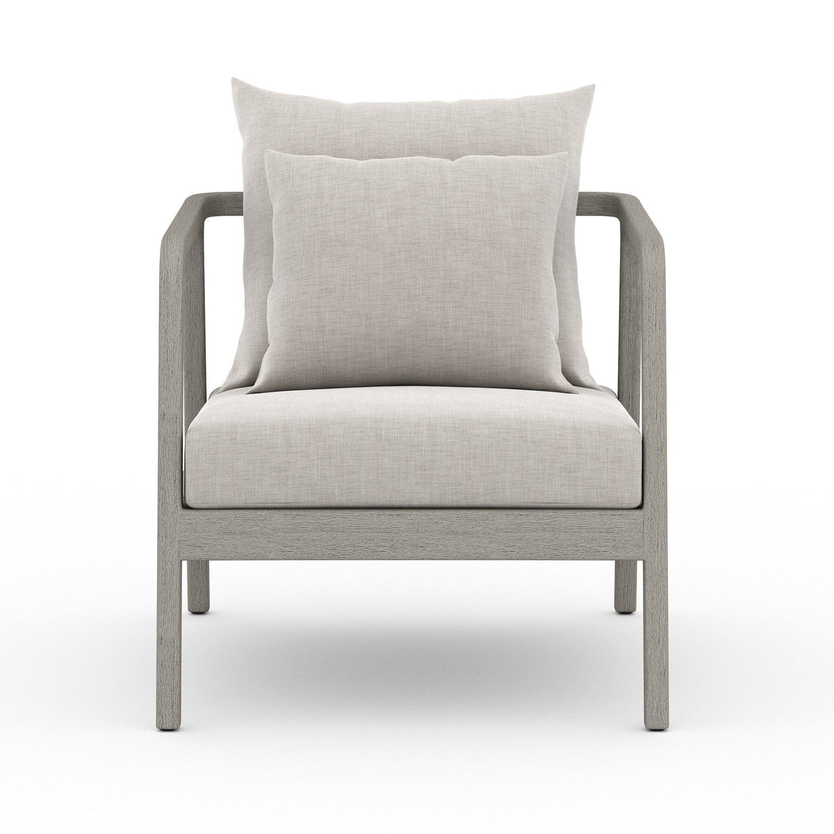Numa Outdoor Chair - Weathered Grey in Venao Grey
