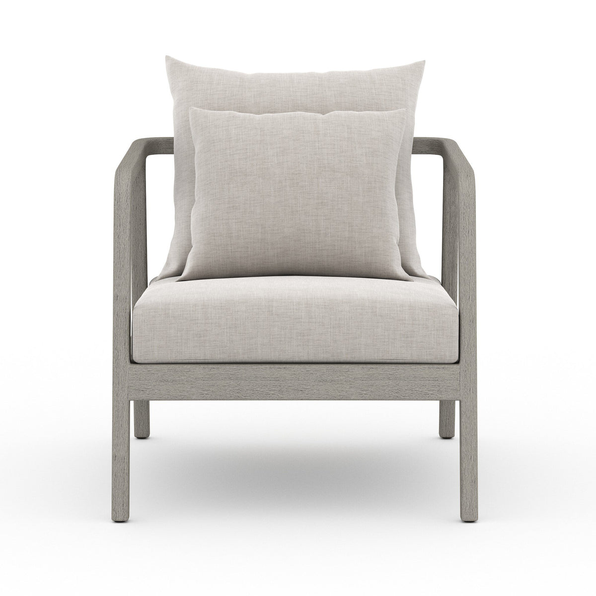 Numa Outdoor Chair - Weathered Grey in Venao Grey