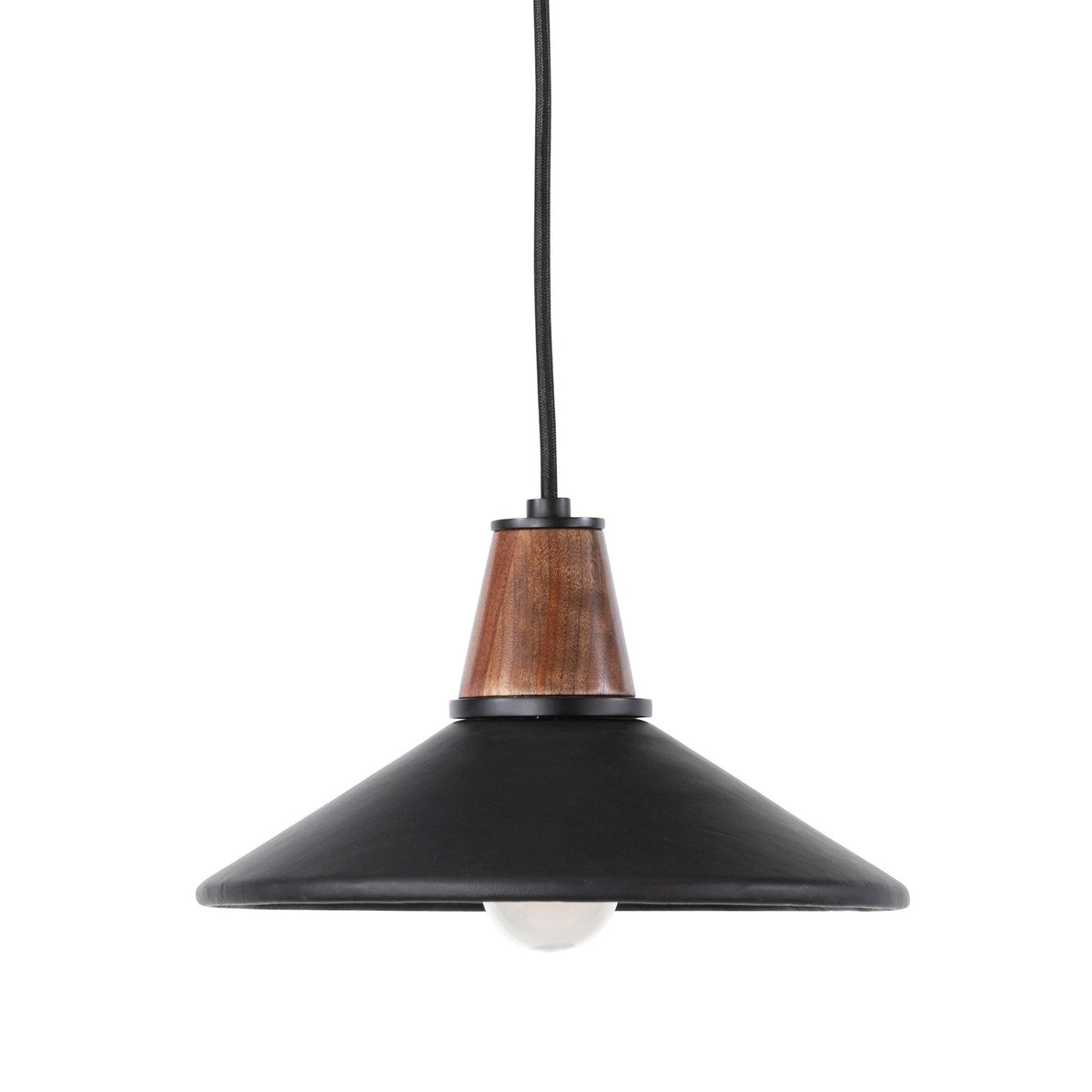 Cullen Pendant in Shiny White Powder Coated