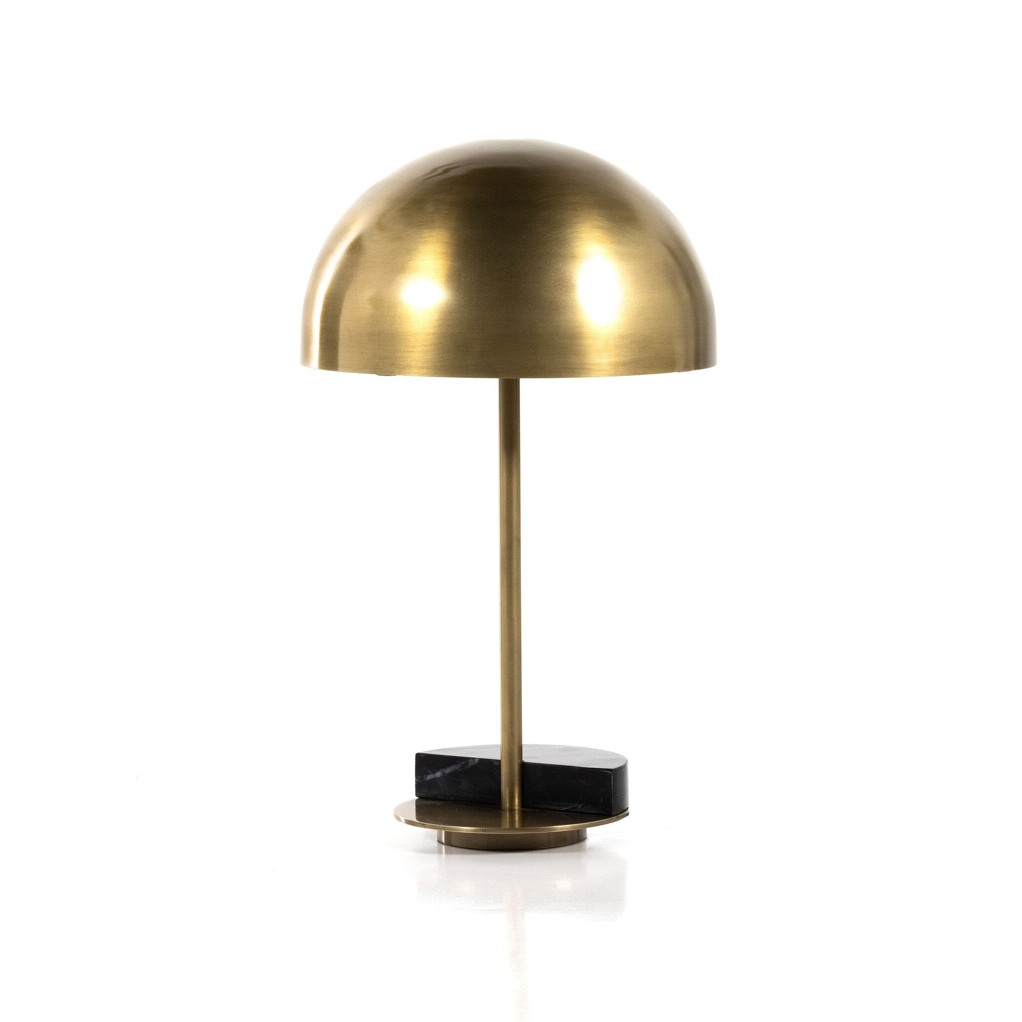 Zanda Table Lamp in Black Italian Marble