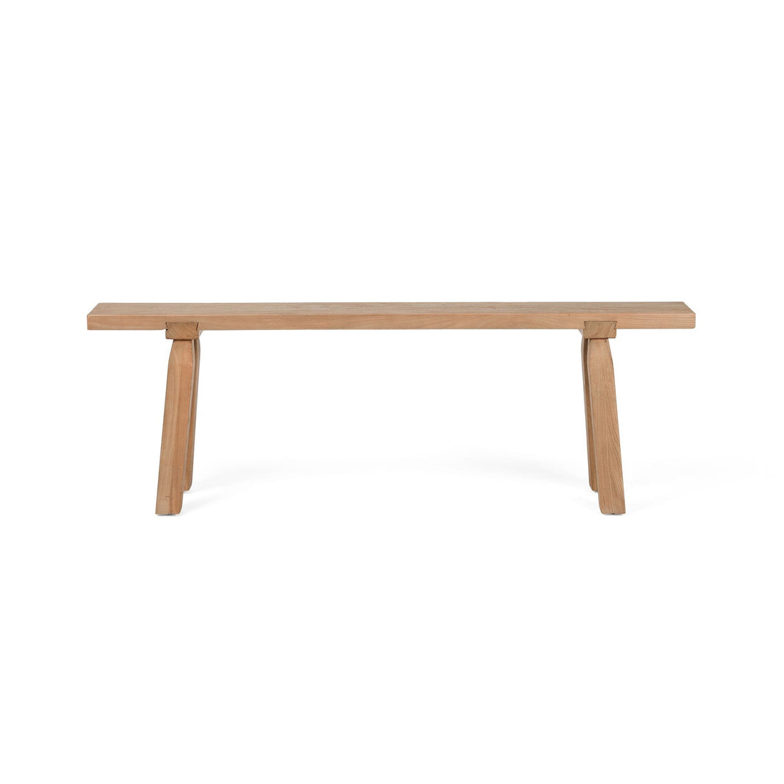 Lahana Accent Bench in Natural Elm