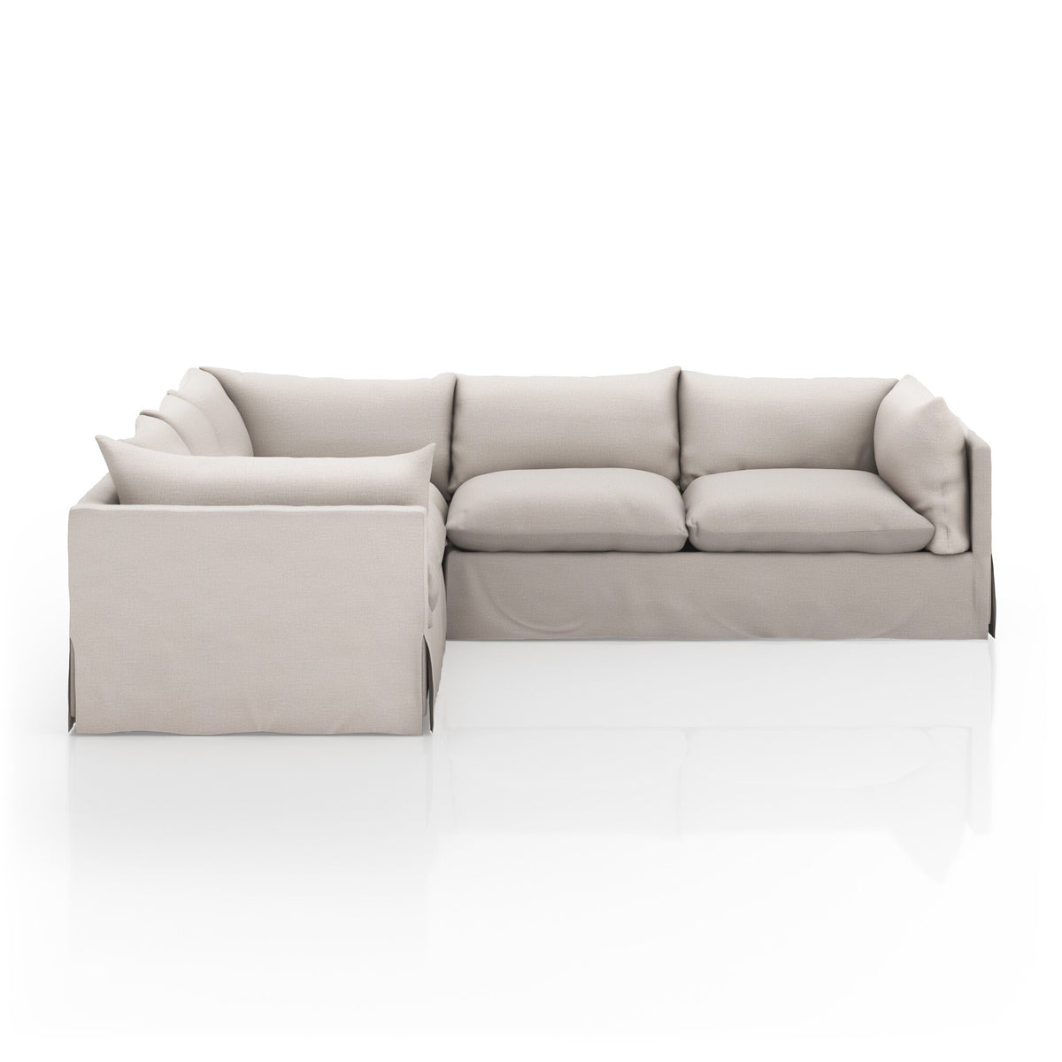 Habitat Slipcover 3-Piece Sectional in Bennett Moon