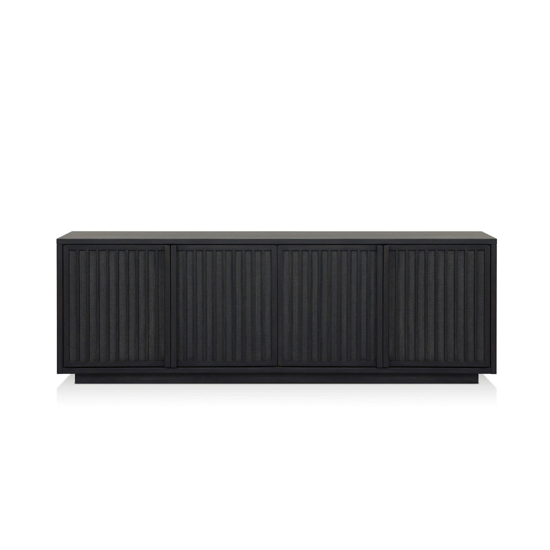 Nyland Media Console in Black Mahogany Veneer