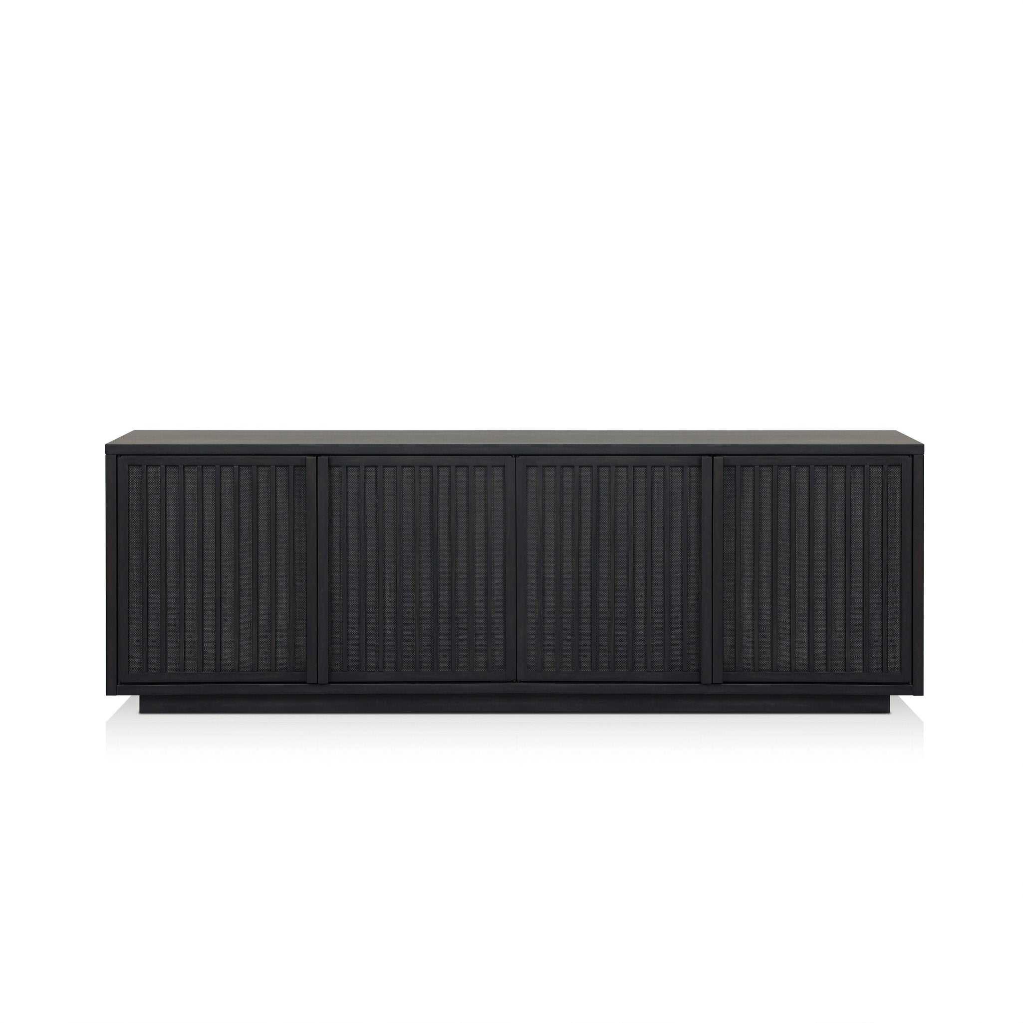 Nyland Media Console in Black Mahogany Veneer
