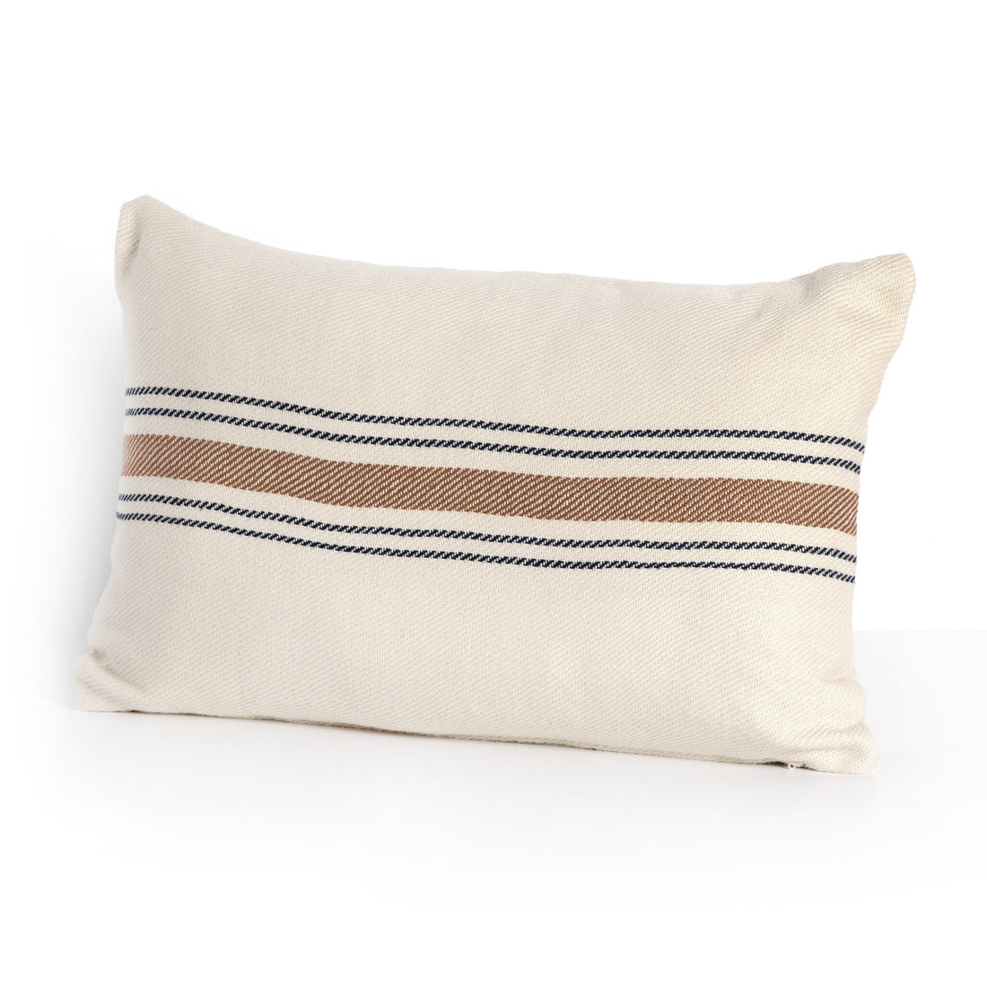 Dashel Long Stripe Outdoor Pillow in Long Gold Stripe