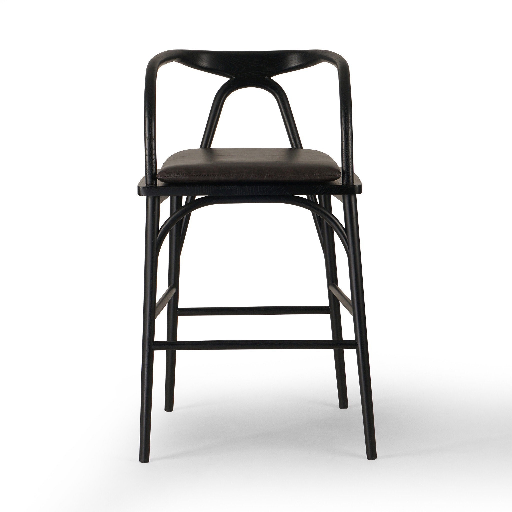 Veda Bar + Counter Stool in Sonoma Black