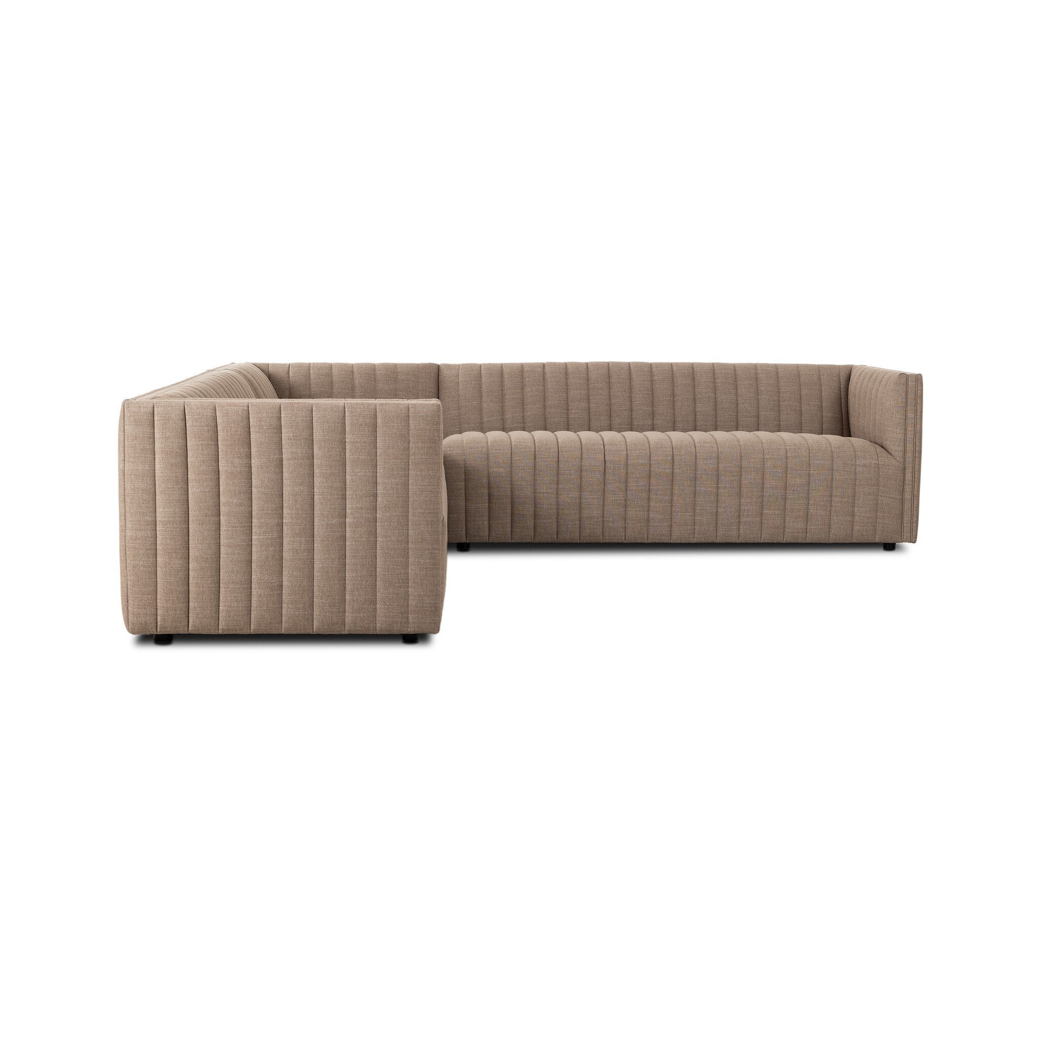 Augustine 3-Piece Sectional in Crypton Nomad Taupe