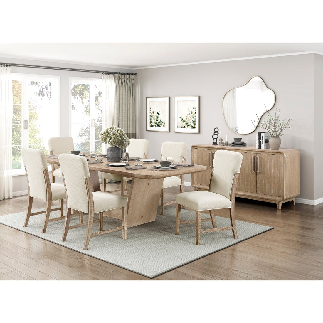 Wilshire Natural Dining Table from Homelegance - Luna Furniture