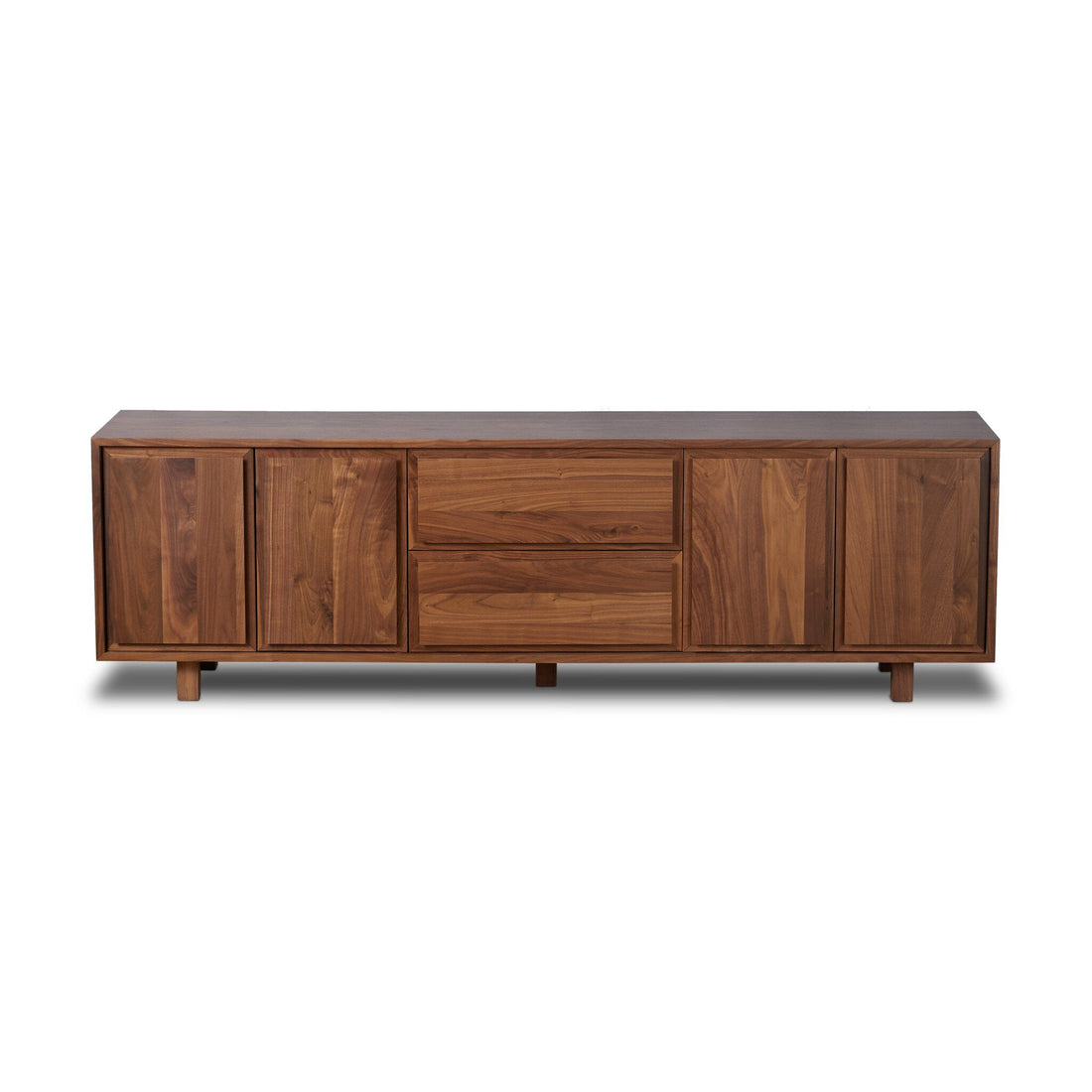 Stafford Media Console in Walnut Natural