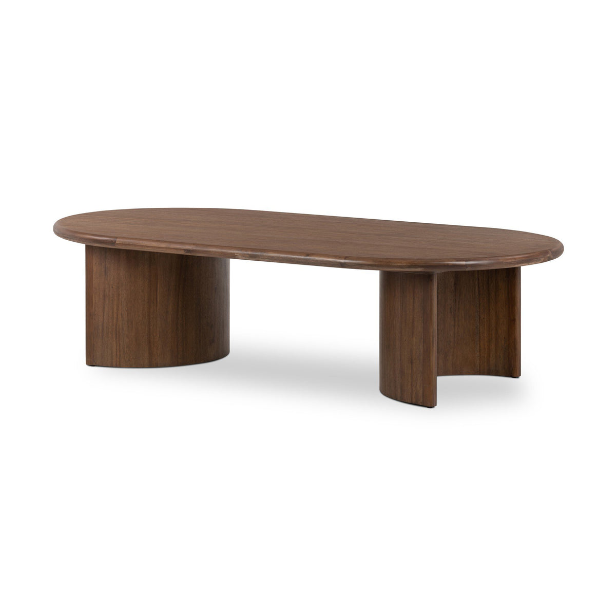 Paden Coffee Table in Seasoned Brown Acacia