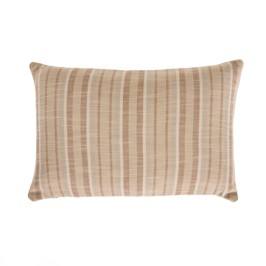 Adobe Stripe Outdoor Pillow in Adobe Stripe