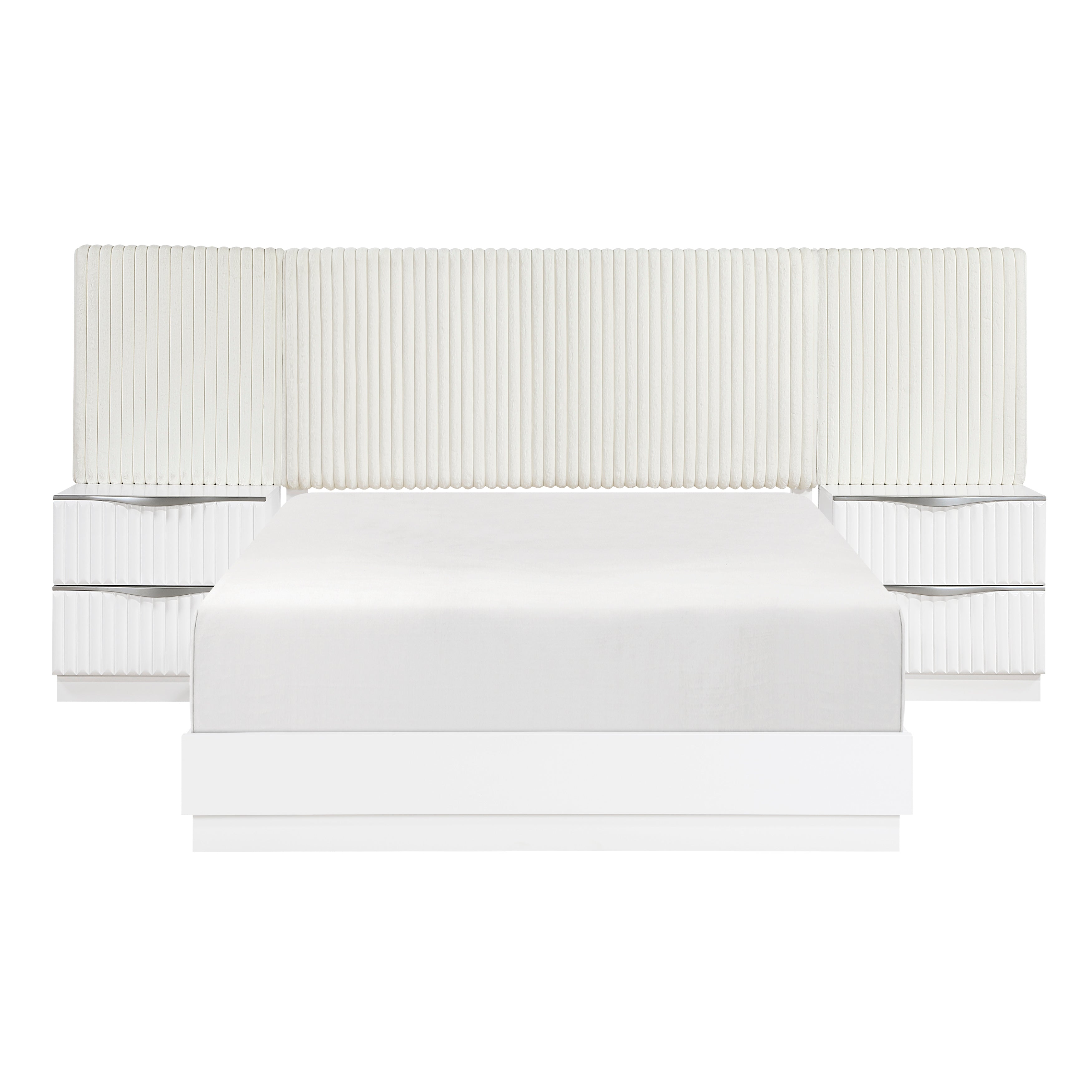 2384K-1EK*WB 5pc Set Eastern King Wall Bed (EK+2NS+2NS-P) - 2384K-1EK*WB