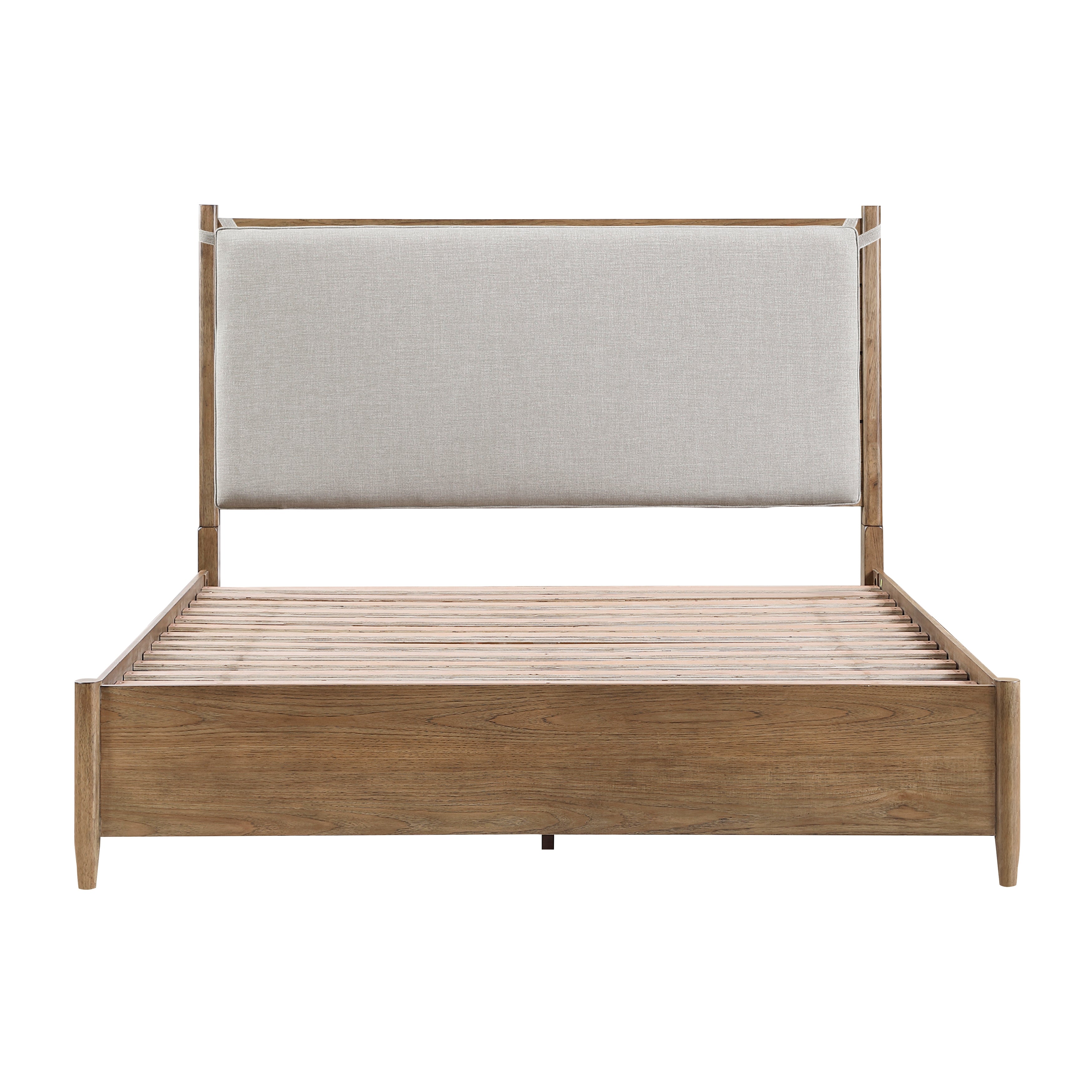 Sonoma Oak Queen Platform Bed from Homelegance - Luna Furniture