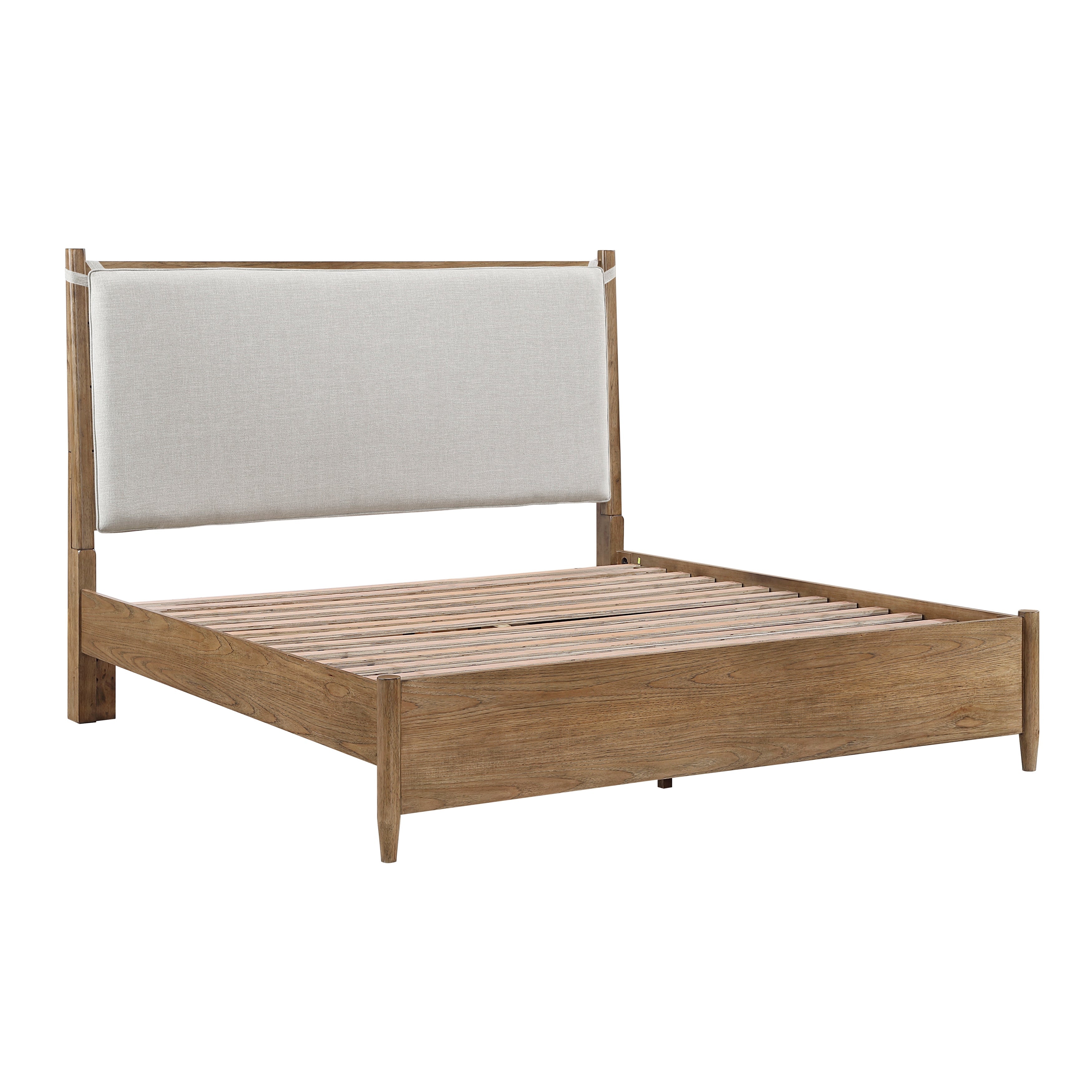 Sonoma Oak Queen Platform Bed from Homelegance - Luna Furniture
