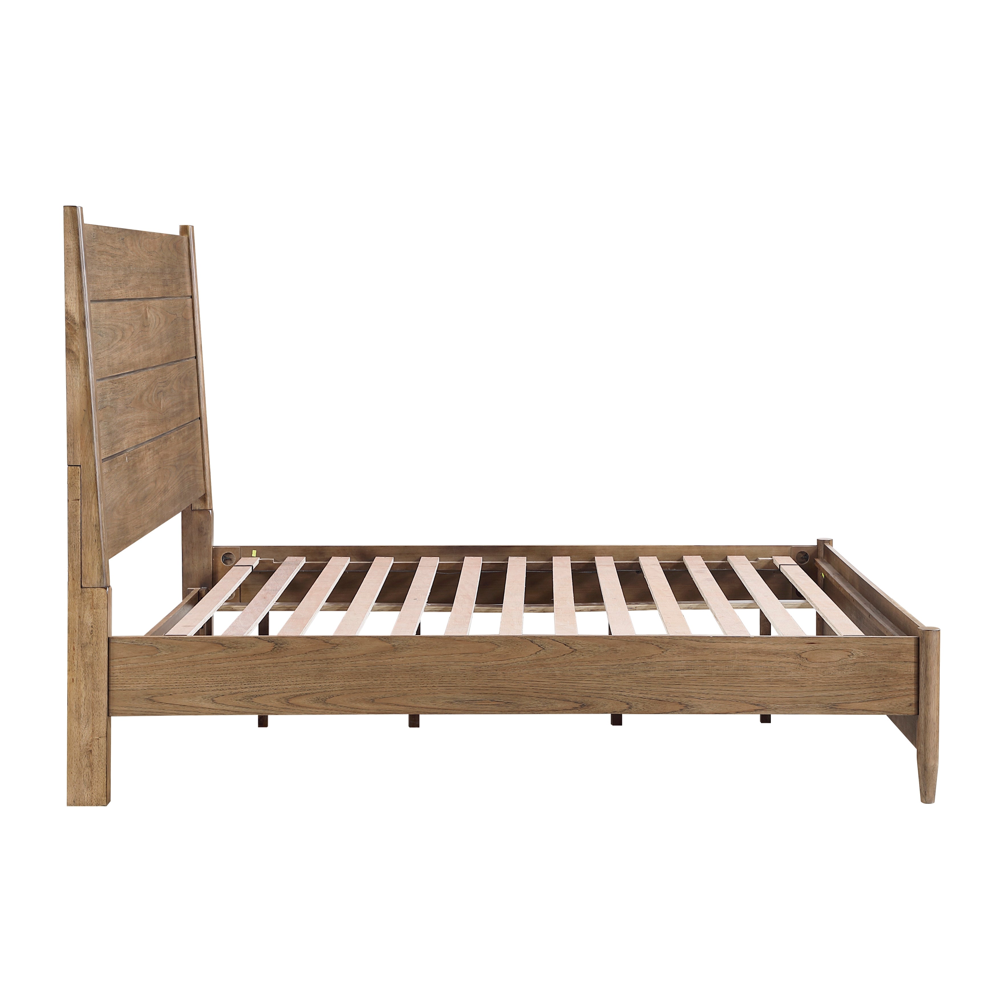 Sonoma Oak Queen Platform Bed from Homelegance - Luna Furniture
