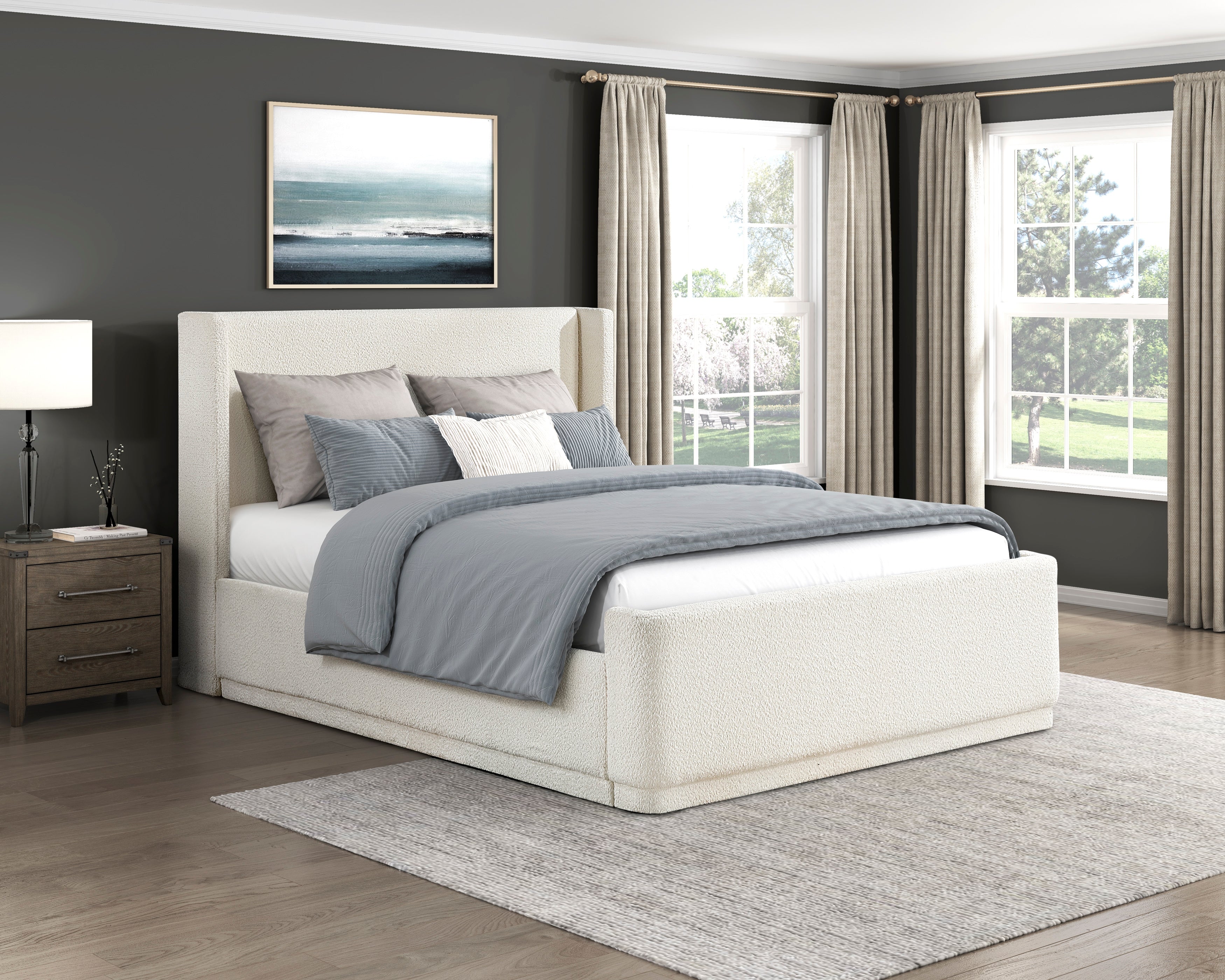 2396BEF-1* (2) Full Platform Bed - 2396BEF-1*