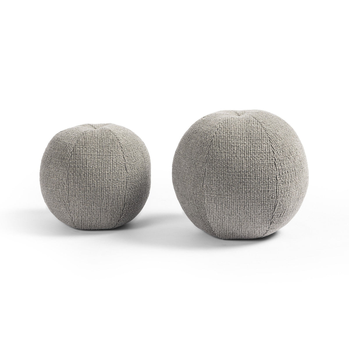 Balle Outdoor Pillow, Set Of 2 in Leto Grey