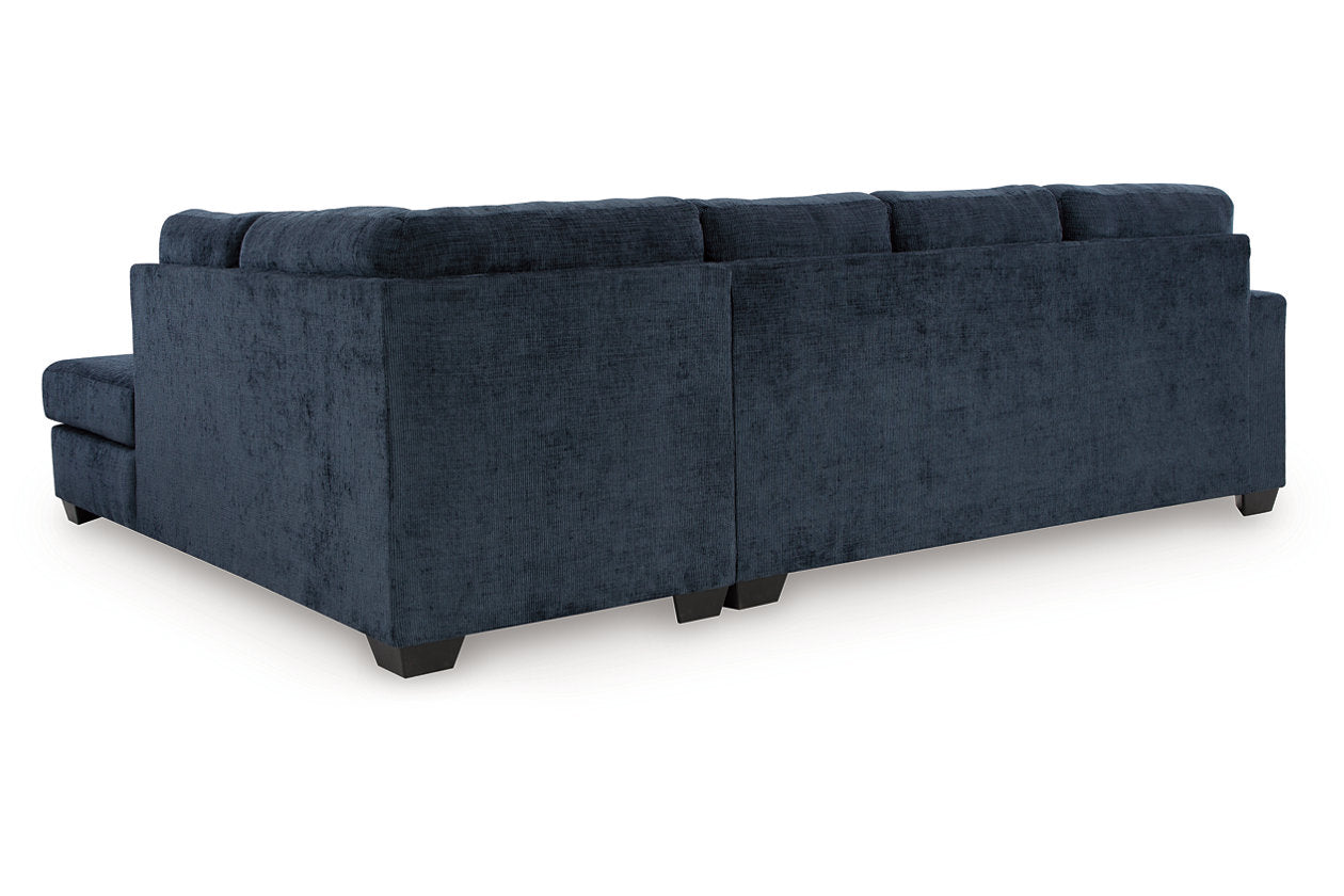 Aviemore Ink 2-Piece Sectional with Chaise - Ashley - Luna Furniture