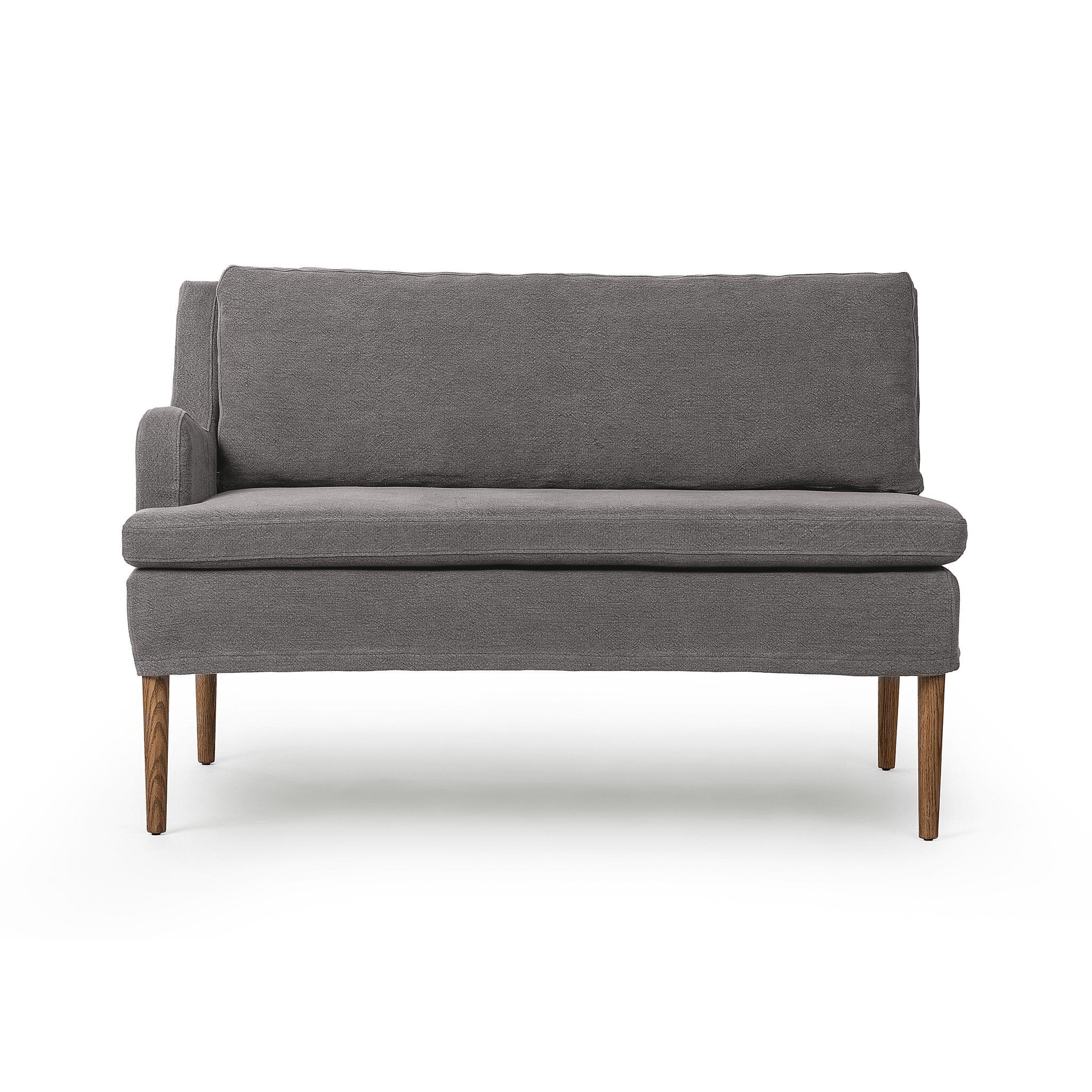 Build Your Own: Aurelia Dining Banquette in Broadway Denim