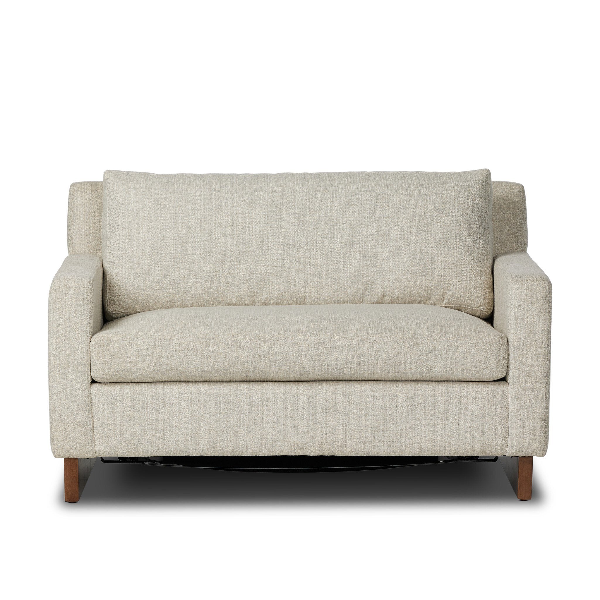 Marquez Sleeper Chair in Alameda Snow