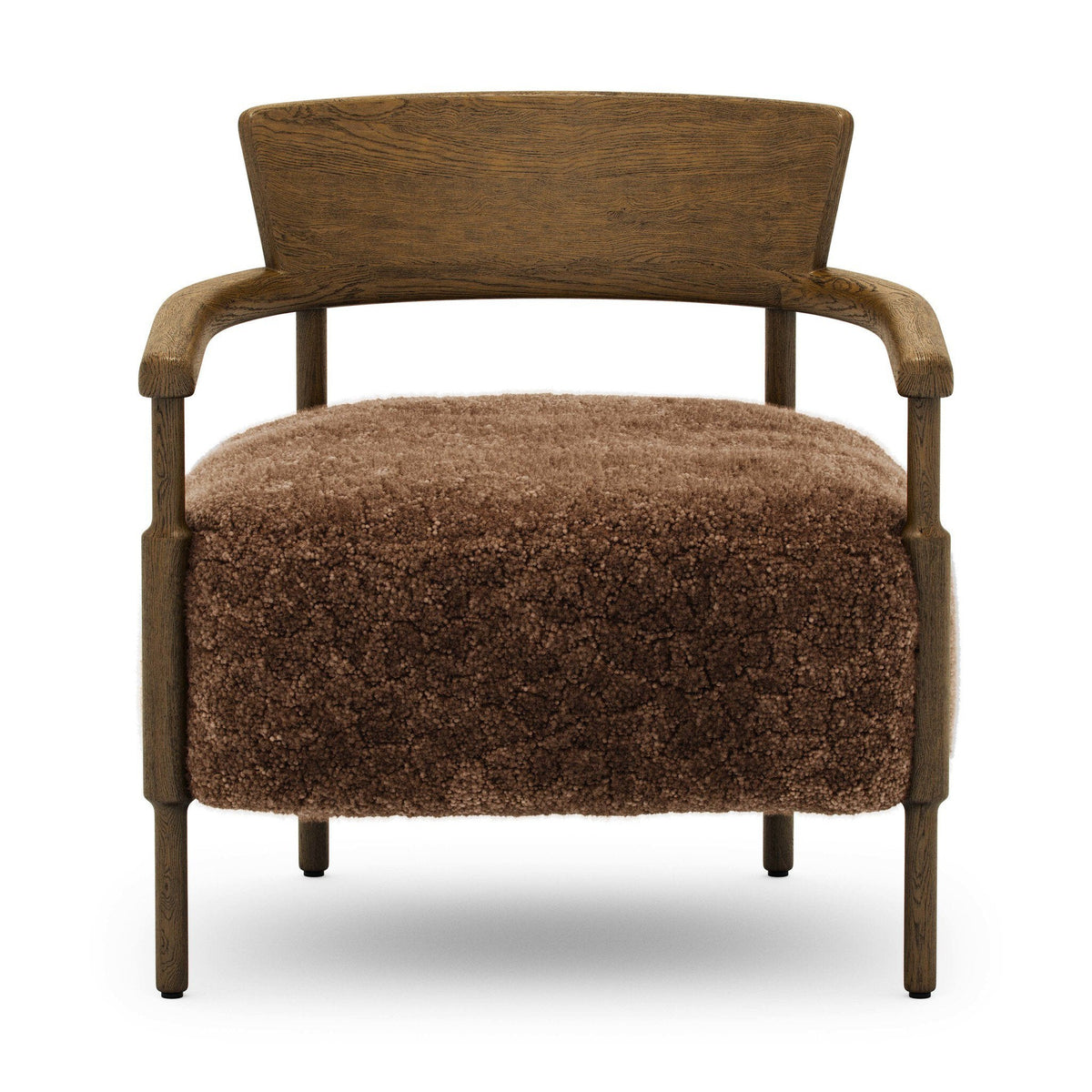 Bennett Chair in Amber Shearling