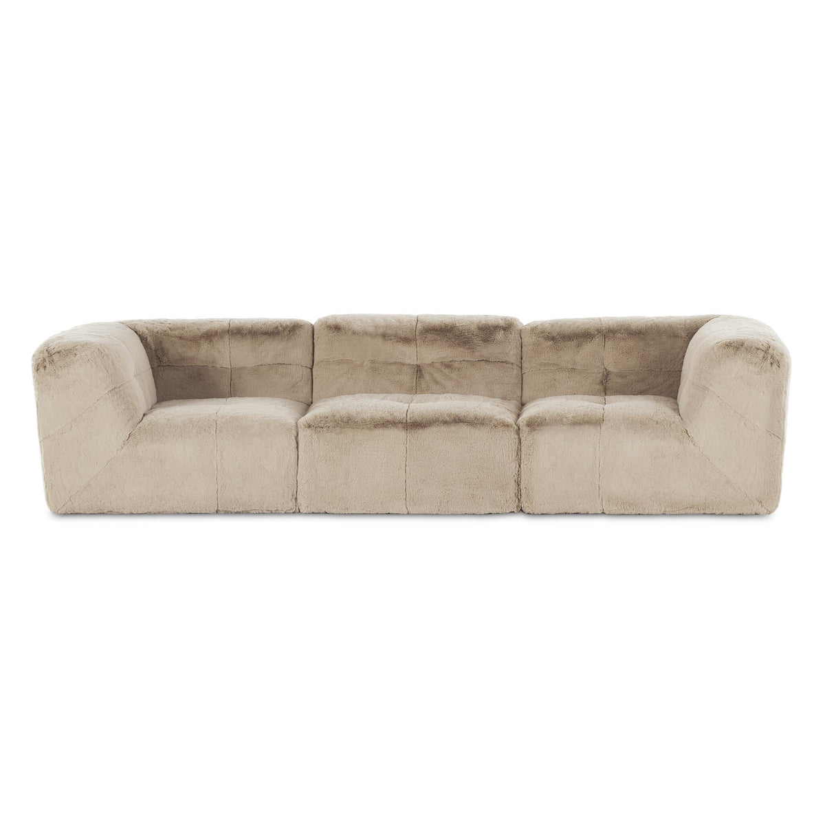 Miles 3Pc Sectional Sofa in Boden Pewter
