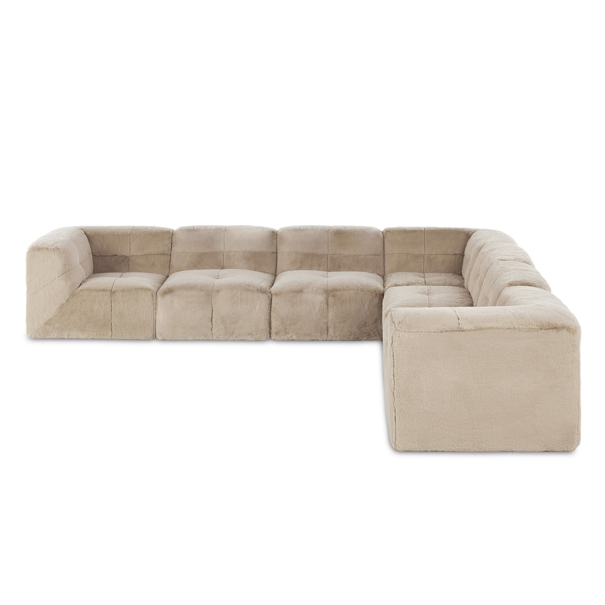 Miles 7Pc Sectional in Boden Pewter