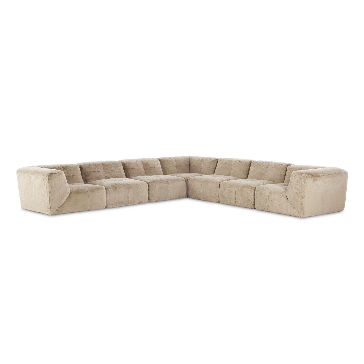 Miles 7Pc Sectional in Boden Pewter