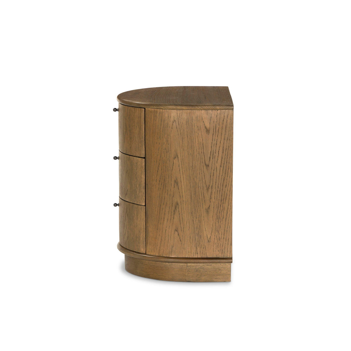 Zoe Nightstand in Warm Natural Oak