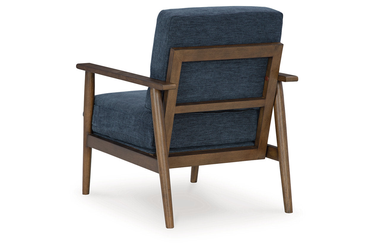 Bixler Navy Sofa, Loveseat and Chair - Ashley - Luna Furniture