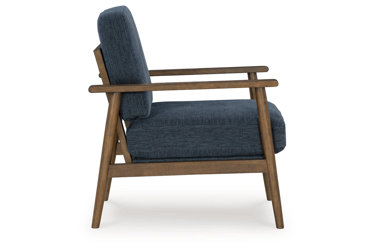 Bixler Navy Sofa and Chair - Ashley - Luna Furniture