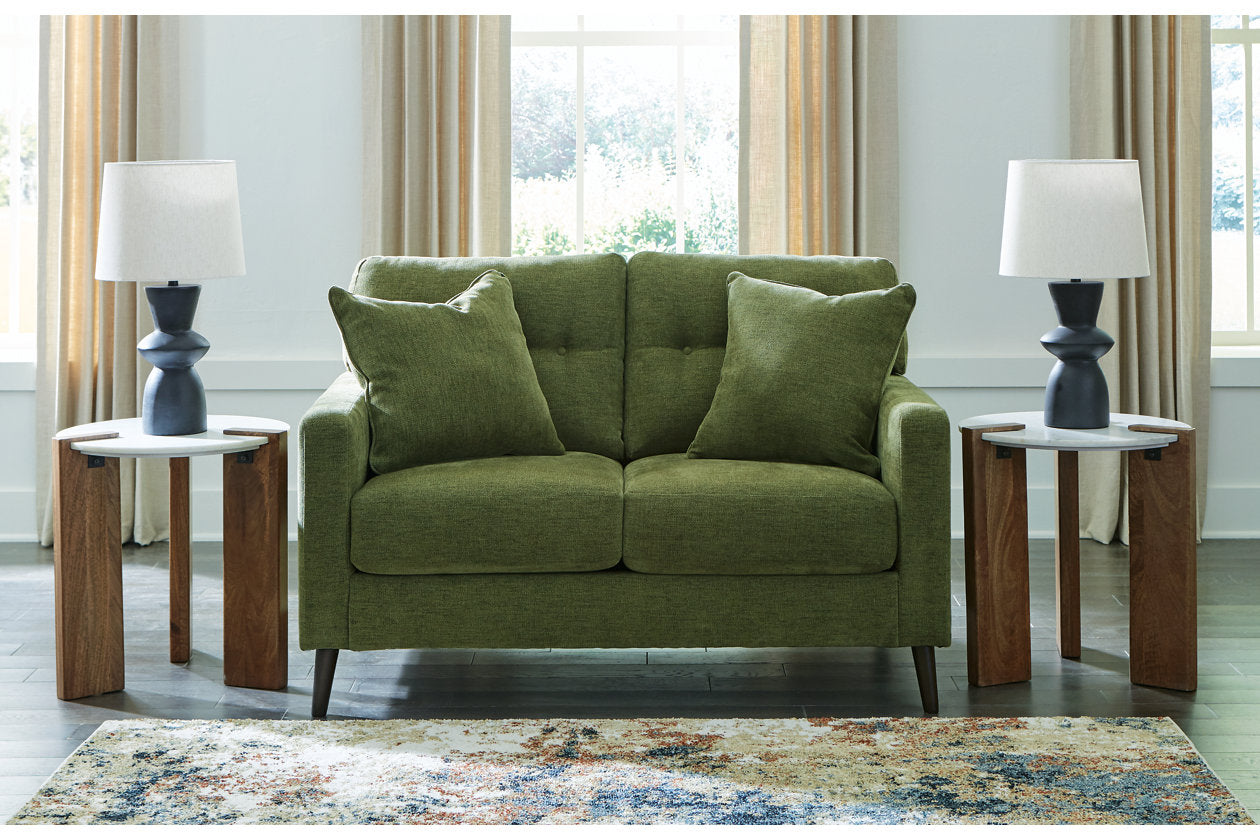 Bixler Olive Sofa, Loveseat and Chair - Ashley - Luna Furniture