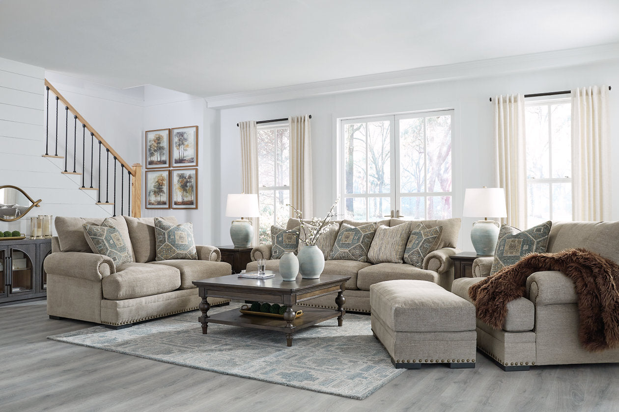 Galemore Sofa, Loveseat, Oversized Chair and Ottoman - Ashley - Luna Furniture