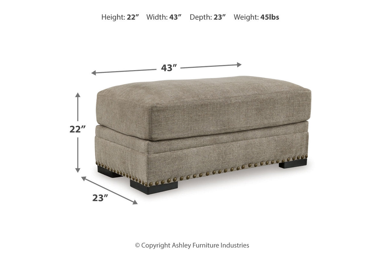 Galemore Oversized Chair and Ottoman - Ashley - Luna Furniture