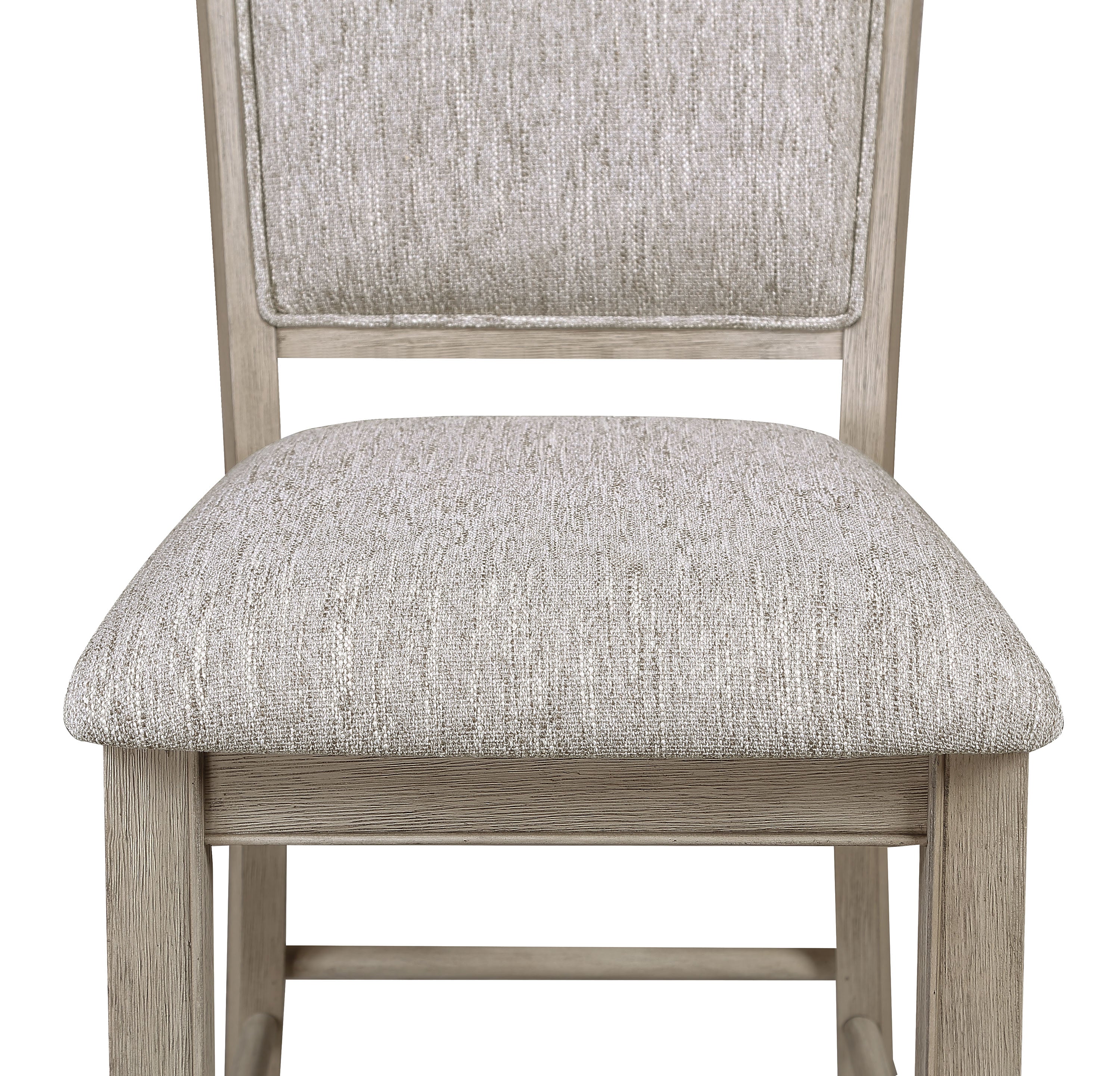 Fulton White Oak Counter Height Dining Chair, Set of 2 from Crown Mark - Luna Furniture
