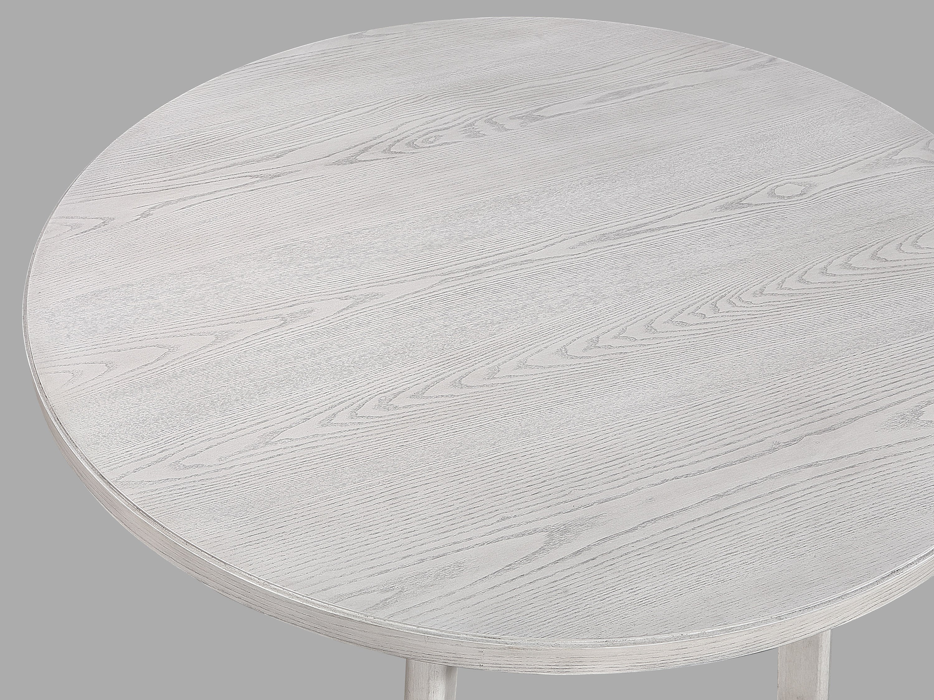 Blanche Gray Round Counter Height Dining Set from Crown Mark - Luna Furniture