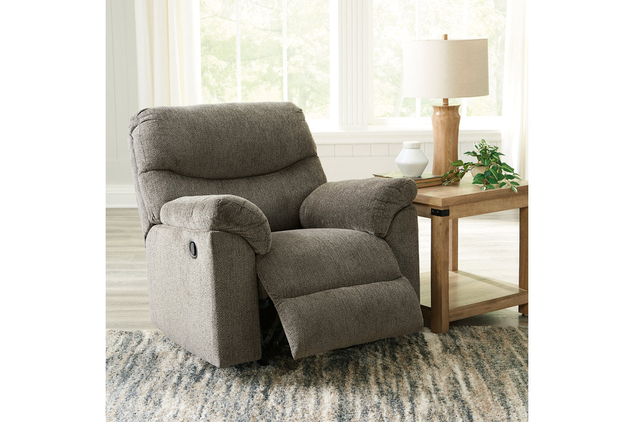Alphons Putty Reclining Sofa, Loveseat and Recliner - Ashley - Luna Furniture