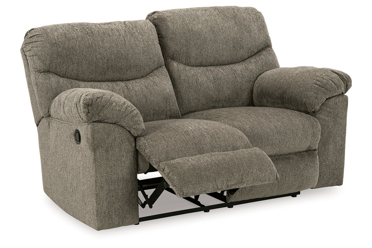 Alphons Putty Reclining Sofa, Loveseat and Recliner - Ashley - Luna Furniture