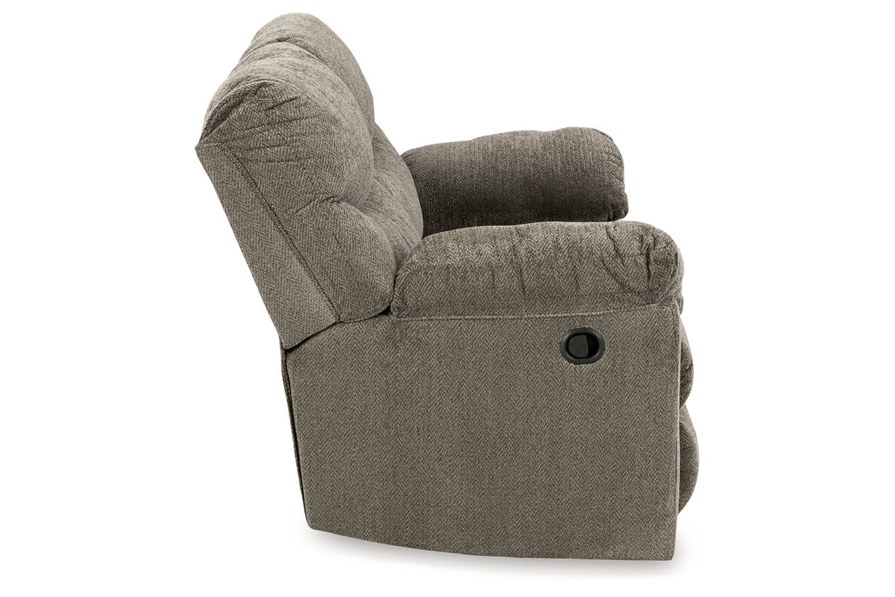 Alphons Putty Reclining Sofa, Loveseat and Recliner - Ashley - Luna Furniture