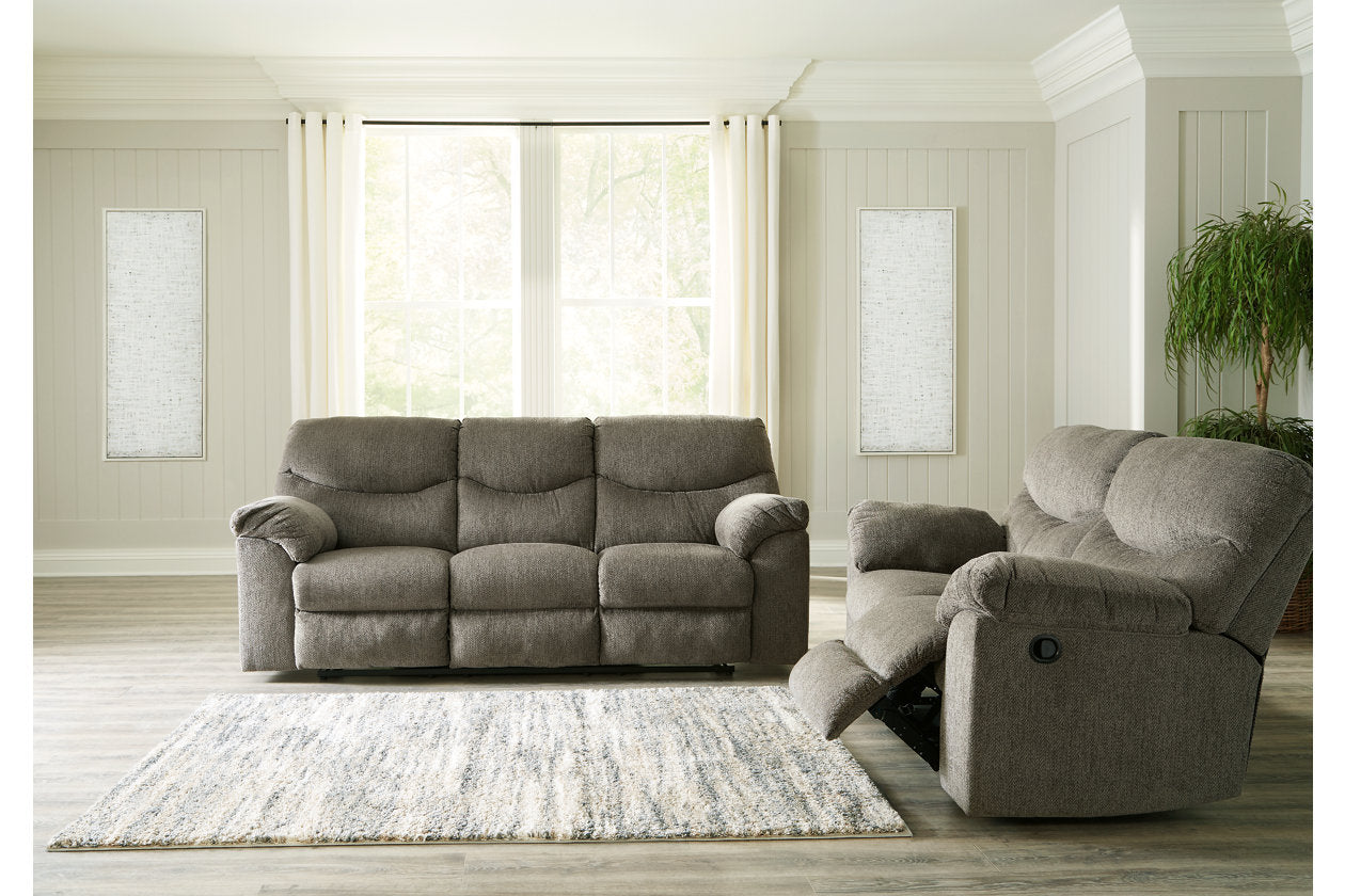 Alphons Putty Reclining Sofa, Loveseat and Recliner - Ashley - Luna Furniture