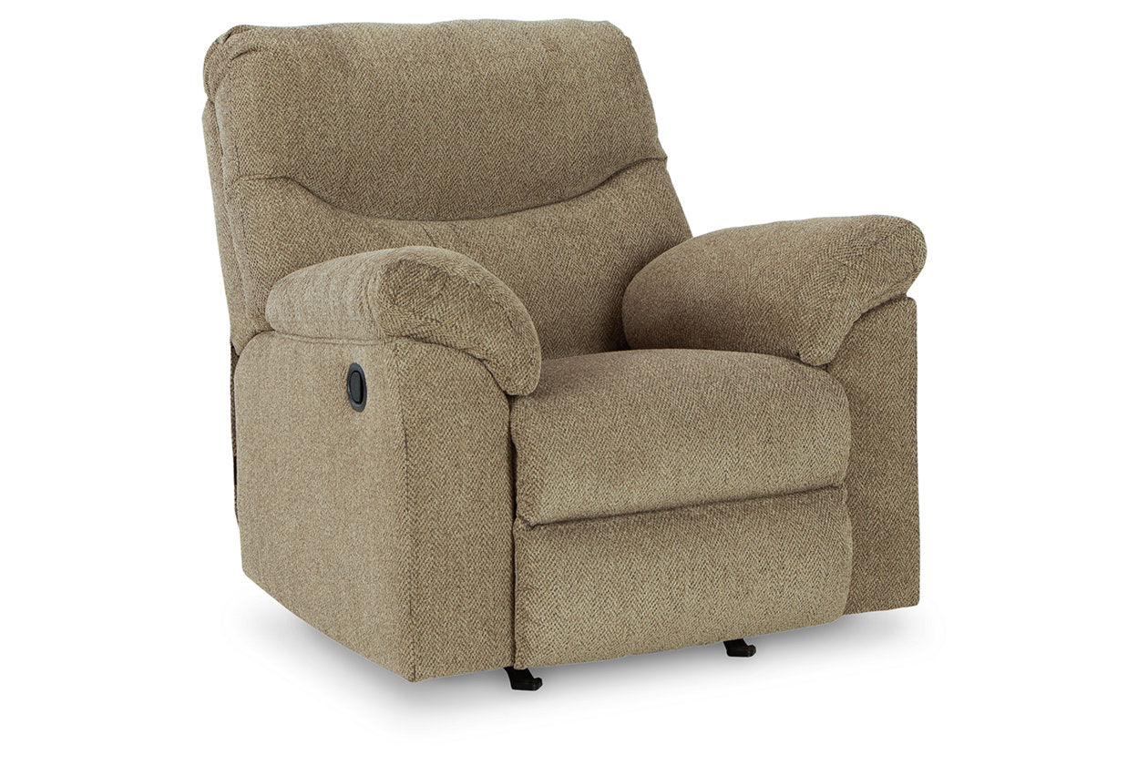 Alphons Briar Reclining Sofa, Loveseat and Recliner - Ashley - Luna Furniture