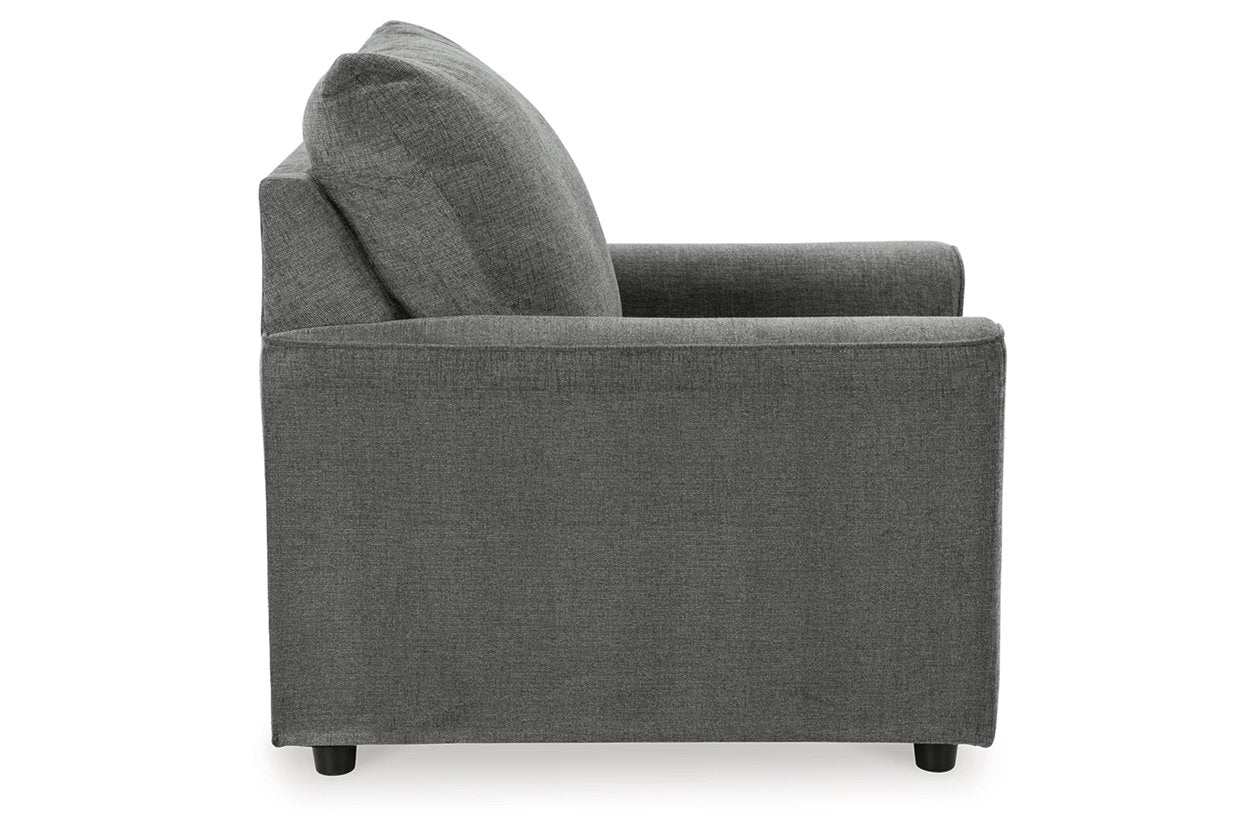 Stairatt Gravel Sofa, Loveseat, Chair and Ottoman - Ashley - Luna Furniture
