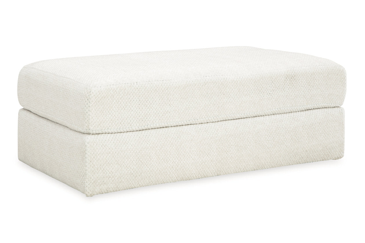 Karinne Linen Sofa, Loveseat, Oversized Chair and Ottoman - Ashley - Luna Furniture