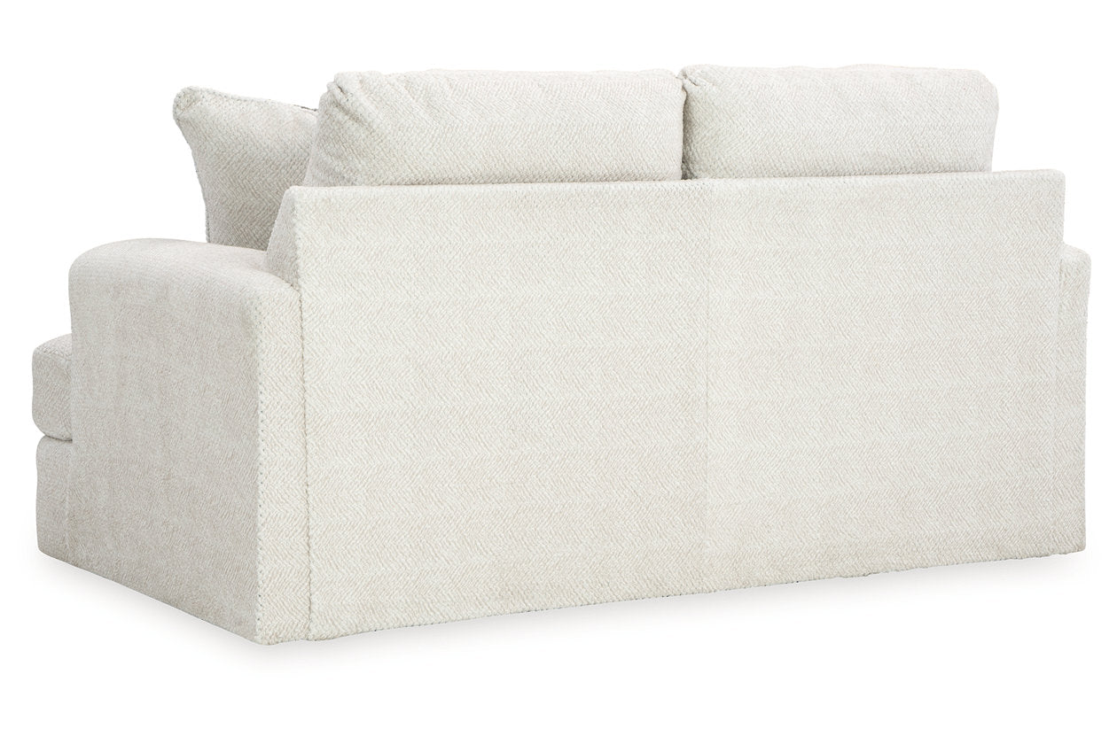 Karinne Linen Sofa, Loveseat, Oversized Chair and Ottoman - Ashley - Luna Furniture