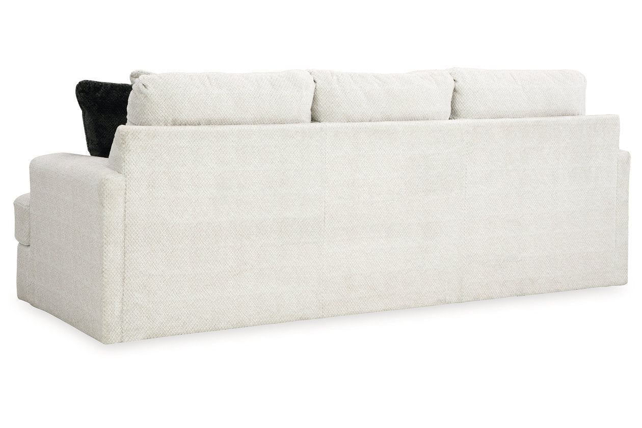 Karinne Linen Sofa, Loveseat, Oversized Chair and Ottoman - Ashley - Luna Furniture