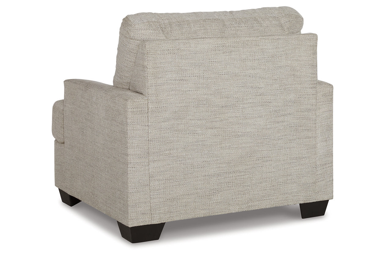 Vayda Pebble Chair and Ottoman - Ashley - Luna Furniture